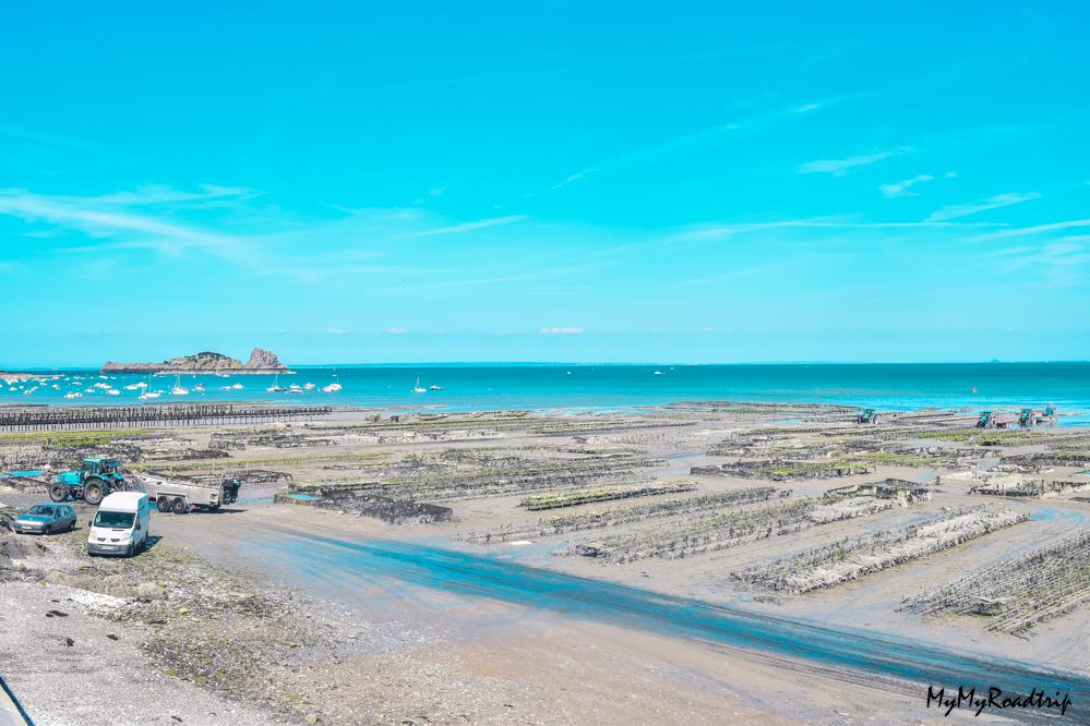 cancale  parcs ostréicoles